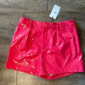NWT 7 for all mankind snake print shorts